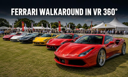 Ferrari Walkaround in VR 360°