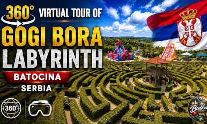 Gogi Bora labyrint Batocina Serbia 360 8k virtual tour Gogi Bora lavirint Batocina Srbija 2026