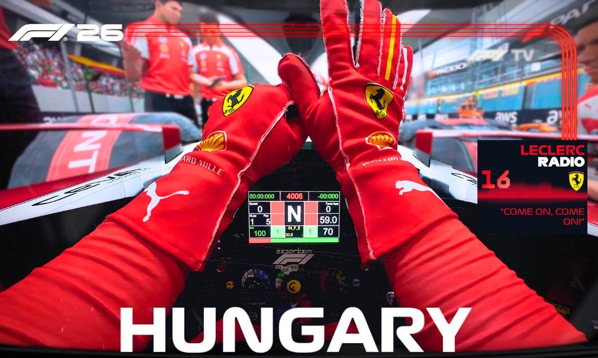 ULTRA REALISTIC F1 26 - Charles Leclerc Ferrari SF26 Hungarian GP