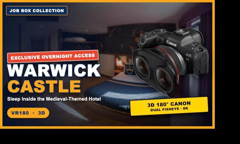Warwick Castle Hotel VR180: Step Inside the Medieval-Themed Hotel at Warwick Castle | Job Box Collection