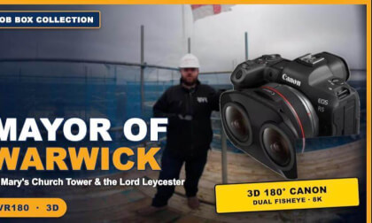 Mayor of Warwick VR180: Step Inside St Mary's Church Tower & the Lord Leycester with Mayor Oliver Jaques | Job Box Collection
