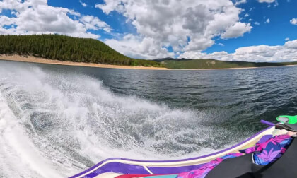 High Alpine Jet-Skiing!!