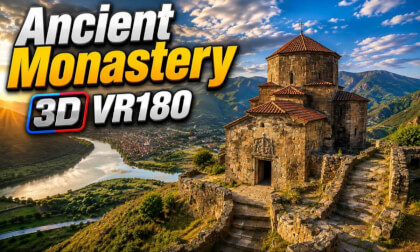 Inside Georgia’s 1,400-Year-Old Monastery 3D! Georgia VR180