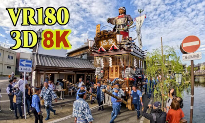 Sawara Grand Festival - UNESCO Intangible Cultural Heritage, in Katori city,Chiba,Japan