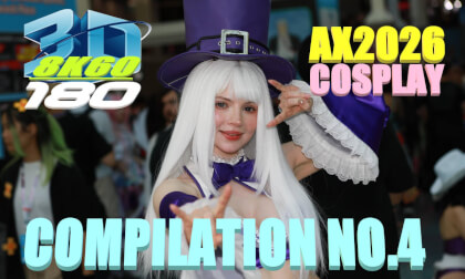 3D VR180 Cosplay, Anime Expo 2026, Compilation No4, AX2026, アニメエキスポ2026, コスプレ集No4, #cosplay #aimusic