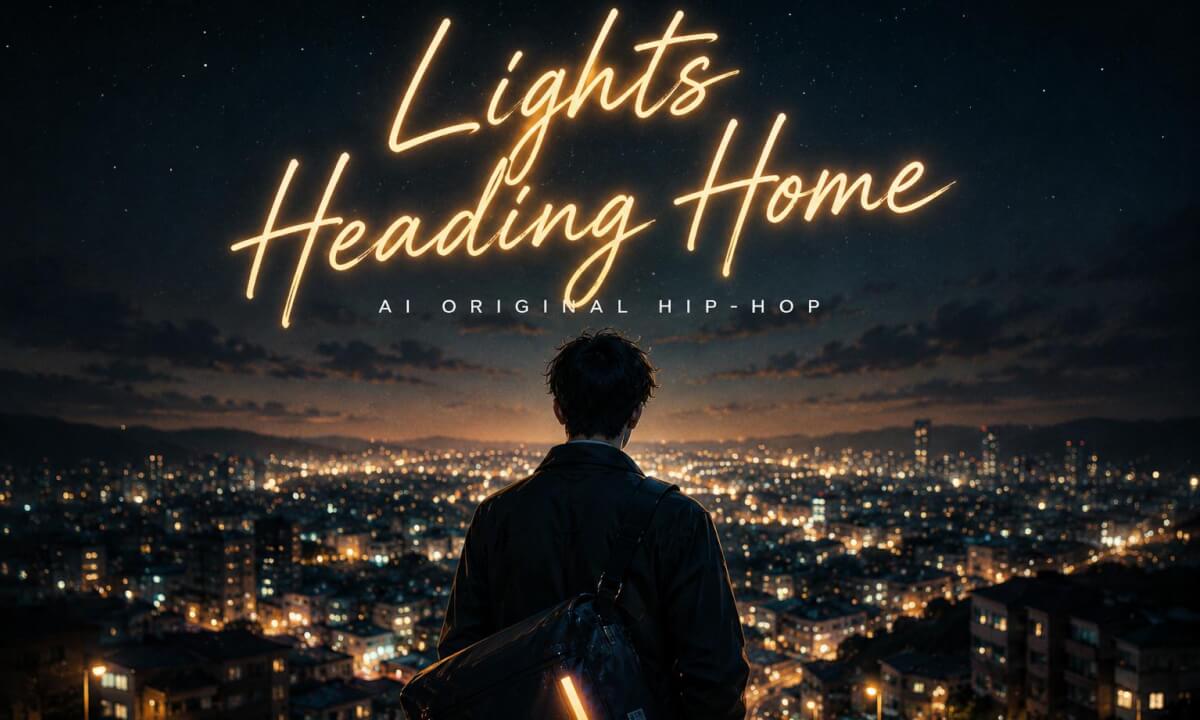LIGHTS HEADING HOME | (Let the Music Speak) | AI Original Hip-Hop