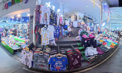 Walking Tour VR 360 - Pratunam Night Market - Thailand 8K