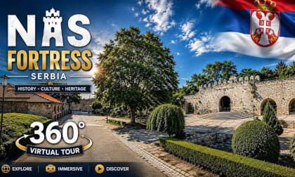 Nis Fortress Serbia 360 8k virtual tour Niska tvrdjavaSrbija 2026
