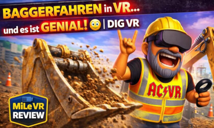 BAGGERFAHREN in VR… und es ist GENIAL! 😳 | DIG VR Review (3D SBS)