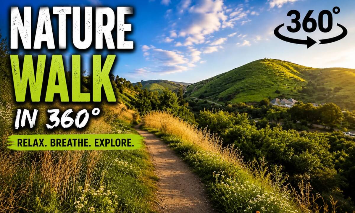 Peaceful Nature Walk in 360° VR | Relax & Explore