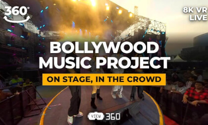 Bollywood Music Project | Live Concert in 8K 360° VR | Front Row in India