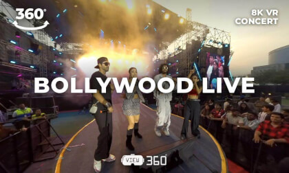 Bollywood Music Project | Live Concert in 8K 360° VR | Front Row in India