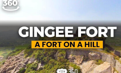 Gingee Fort, Tamil Nadu, India | 8K 360° VR | A Fort Built on a Hill