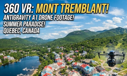 Mont-Tremblant in 360° VR 🇨🇦 | Aerial Journey Through Quebec’s Magnificent Summer Landscapes