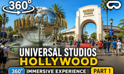 Universal Studios Hollywood in 360° 🎢 | Full Immersive Experience – Part 1