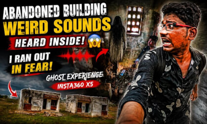 As I entered the abandoned building, I heard an unexpected, terrifying sound! 😱