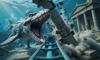 Prehistoric Under Water Rollercoaster Simulator