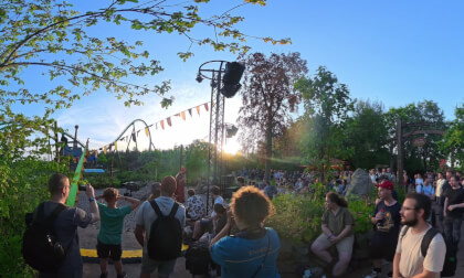 Merlins Sunrise Ceremony at the 25hr clannage of Toverland