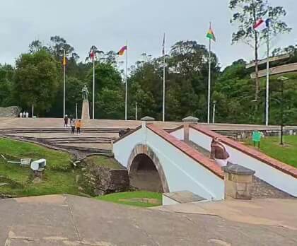 VR 360 REAL EXPERIENCE PUENTE  DE BOYACA BATTLE IN  COLOMBIA VIDEO 360 GRADOS