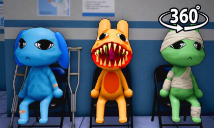 Surviving the Animal Hospital in Roblox | 360° Horror