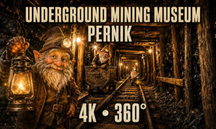 Deep Underground: Pernik Mining Museum in 4K 360° | Bulgaria