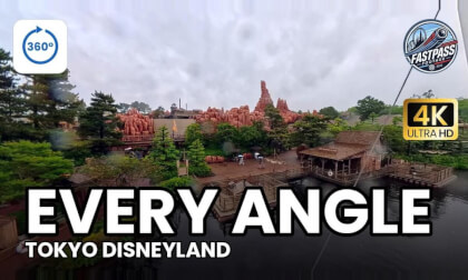 Mark Twain Riverboat in 360° VR 🚢 Look Around the Rivers of America | Tokyo Disneyland Onride 5.7K