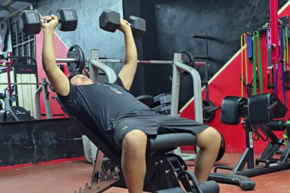 entrenamiento de pecho
