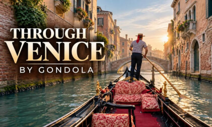 Venice Gondola Ride 180° 3D