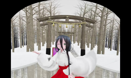 中国うさぎ 240fps test