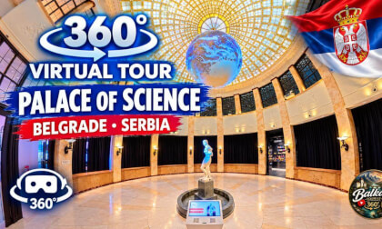 Palace of Science Belgrade Serbia 360 8k virtual tour Palata Nauke Beograd Srbija
