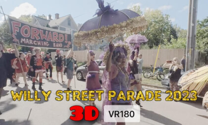 Willy Street Fair Parade 2023, Madison, Wisconsin VR Video Willy Street Fair Parade 2023, Madison, Wisconsin VR