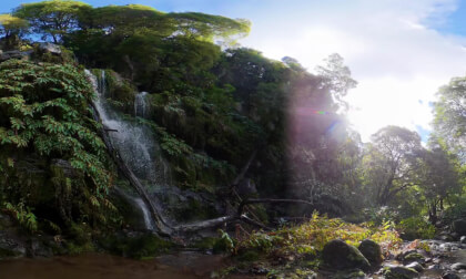 Waterfall in Azores