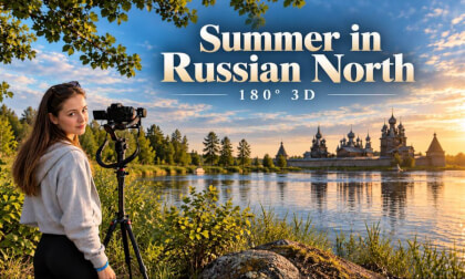Summer in Russian North