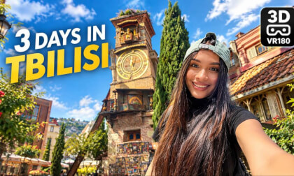 TBILISI, GEORGIA in 3 Days | Exploring the OLD TOWN | 8K VR180 Day 1