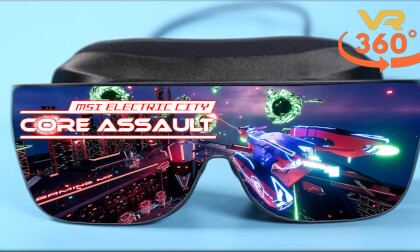 MSI Electric City: Core Assault VR 360 VR Video MSI Electric City: Core Assault VR 360 VR