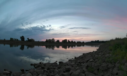 A quiet Moment at the Elbe