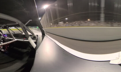 Stafford Speedway Late Model 50 Lap Race in car with 87 Chris Meyers