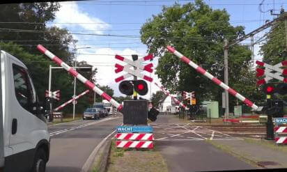 3D Level Crossing t'Harde, Netherlands