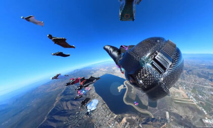 14-Way Wingsuit Flock