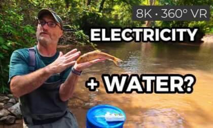 Join an Electrofishing Crew in 8K 360° VR