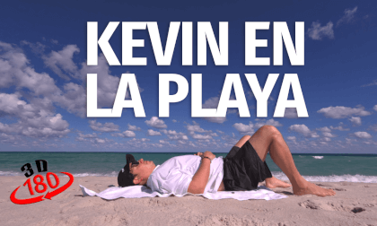 Kevin el la playa en 3D VR180° VR Video Kevin el la playa en 3D VR180° VR