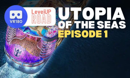 Utopia of the Seas in VR180 Episode 1 | Mini Tour & Sail Away Party