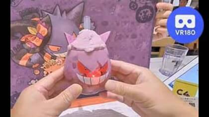ngar's Confuse Ray Smoothie & Grookey's Melon Soda Float @ Pokémon Cafe.