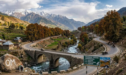 Chandimarah on Mughal Road from Rajouri to Pir Panjal Pass,  Kashmir, iNDIA