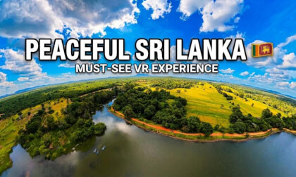 🦅 A Peaceful Flight Over Hiriwadunna Lake 🌿💦 | Near Sigiriya, Sri Lanka 🇱🇰 | 8K 360° VR