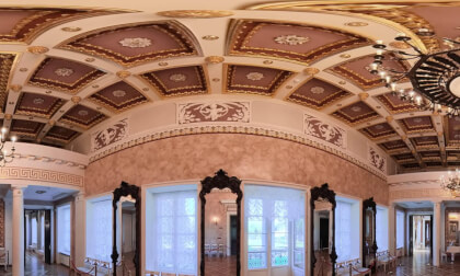 Bulhak Palace. Zhilichi Historical Museum Complex. Belarus. 360-degree format.VR360