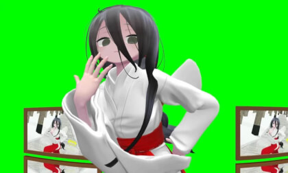 [MMD] Telepathy by energetic Chugoku Usagi (120fps) (pssthrough) 2nd