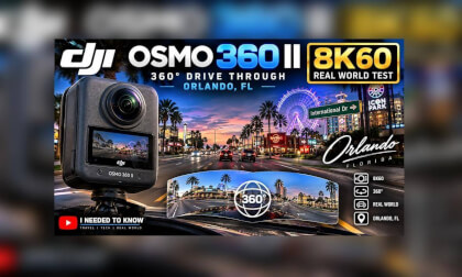 DJI Osmo 360 II 8K60 REAL WORLD TEST | 360° Drive Through Orlando, FL
