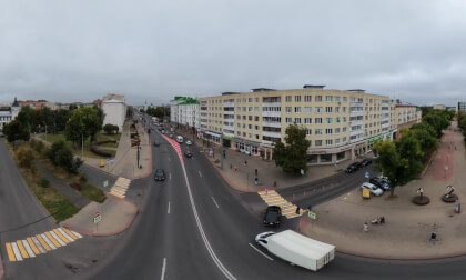 Mogilev. Belarus. 360-degree format.VR360