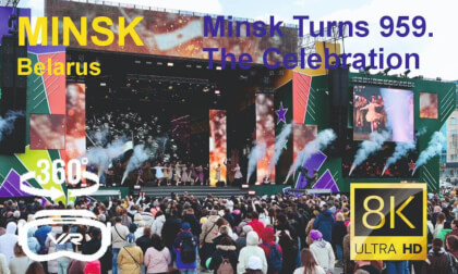 Minsk, Belarus, 959th Anniversary Celebration, Lyavonikha